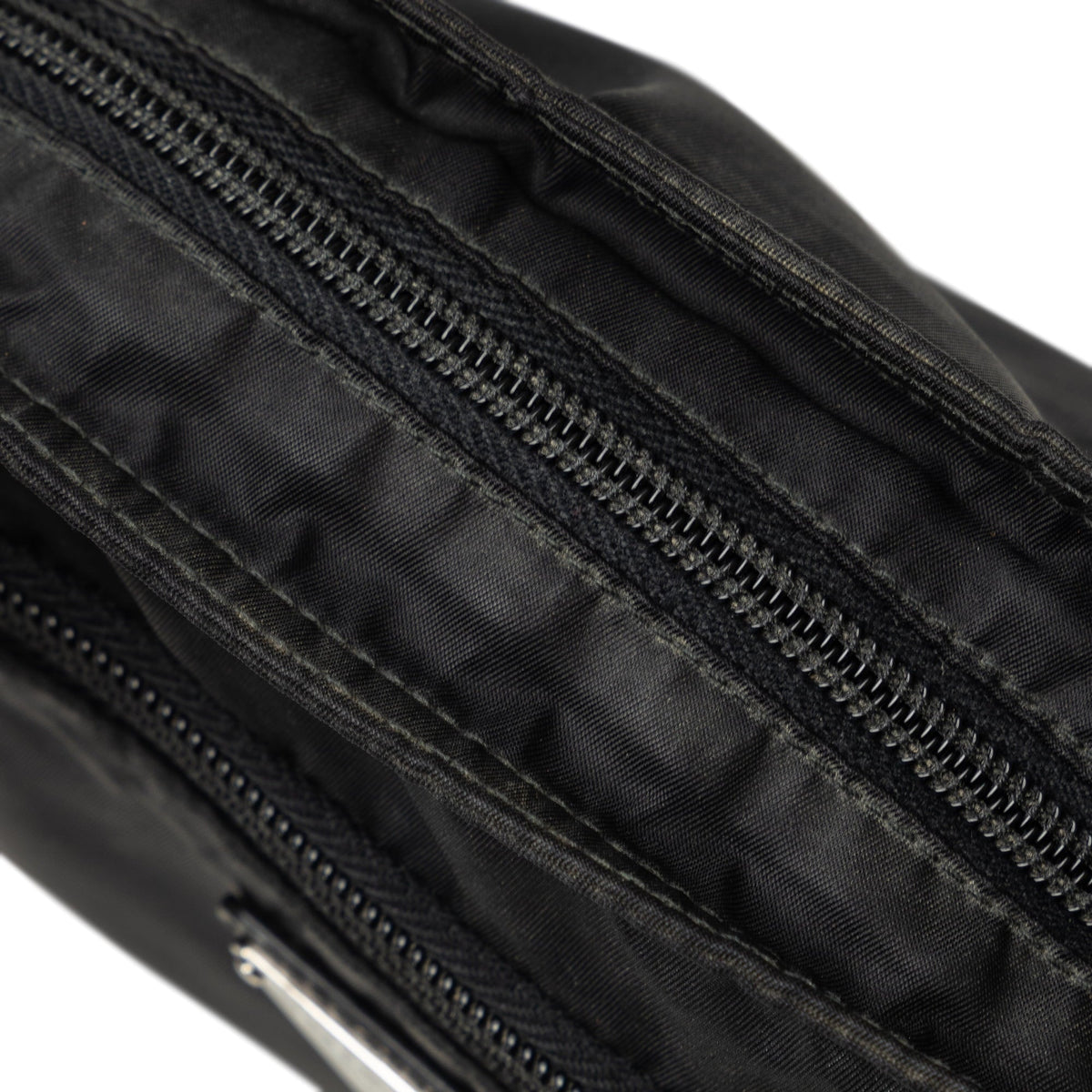 Authenticated Black Pre-Owned Nylon Tessuto Prada Crossbody Fabric Unisex (Good) Bag Crossbody