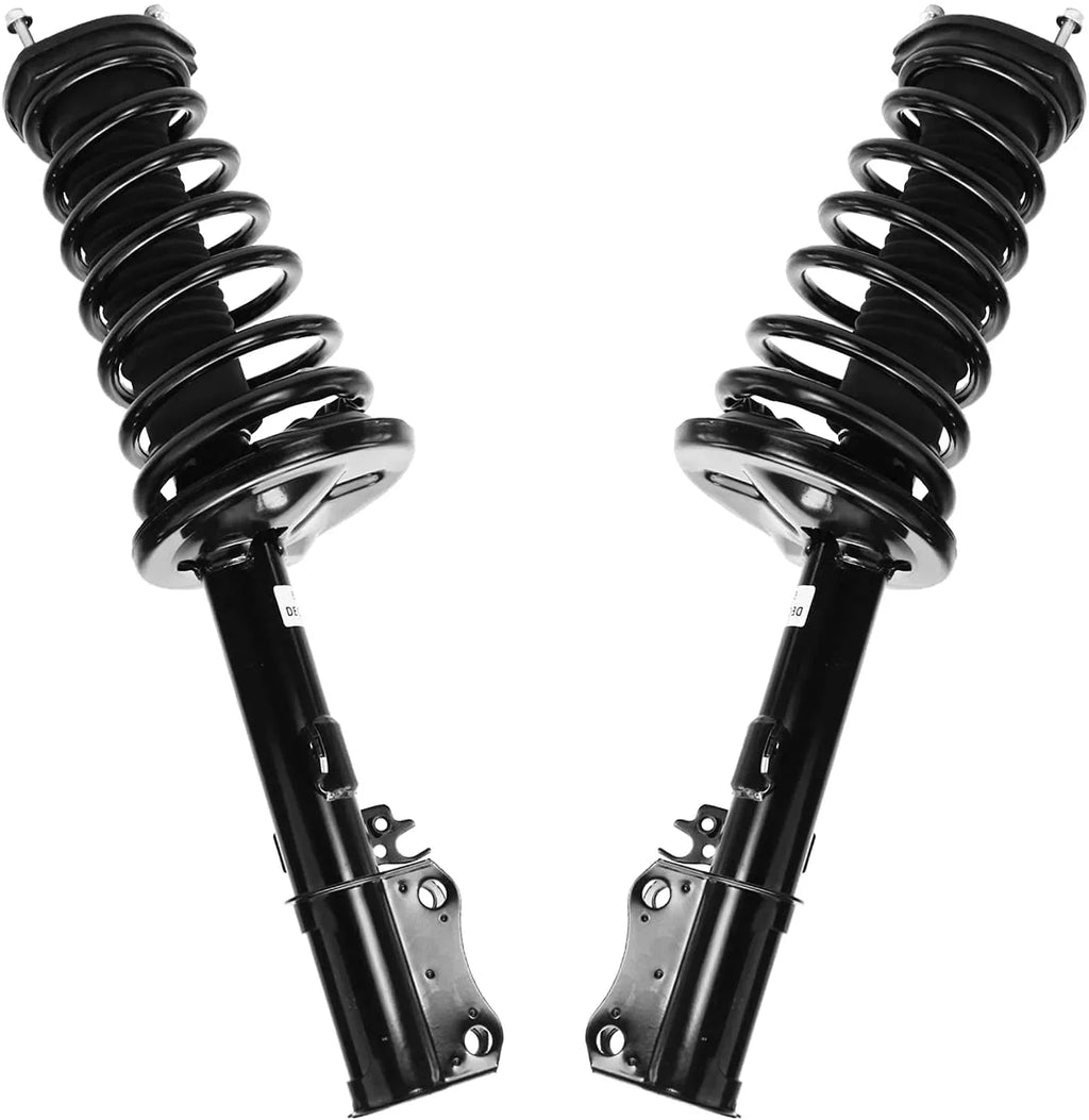 for Links Struts 2 Struts Rear Replacement w/Coil Sway 2.2L, Assembly 1997-2001 Detroit 1998 Struts Bar Sway Camry 2 Bars 1999-2003 Axle Toyota Solara Complete Rear 2000 - Ready Springs