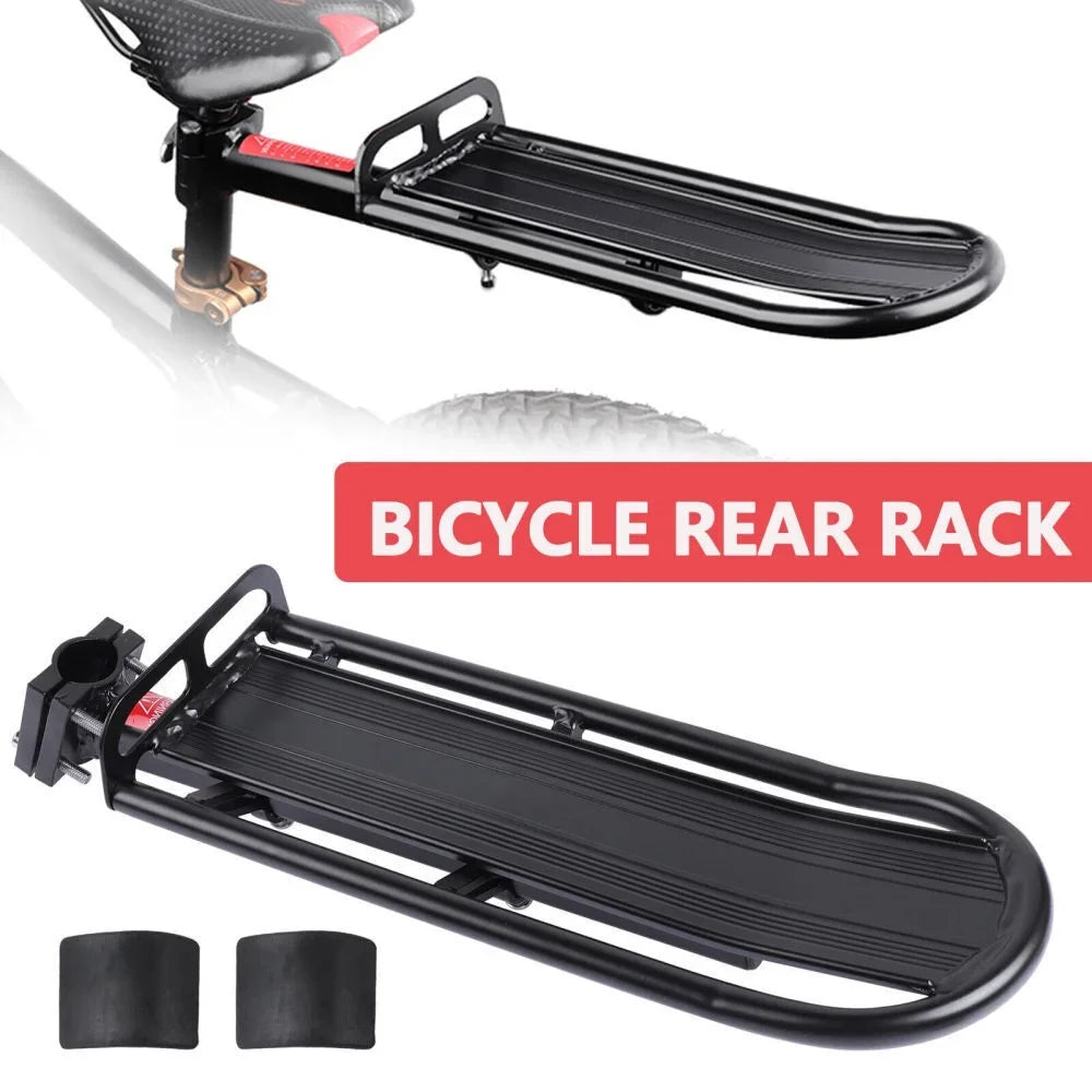 Release Rack Bike Luggage Shelf Rear Carrier Carrier Quick Bike Seatpost Pannier