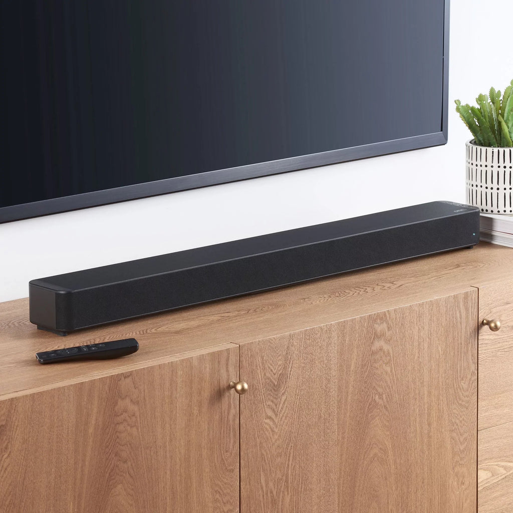 2 Restored 2.1 System 100043851 (Refurbished) with Soundbar Subwoofer, Speakers and 36" Onn. Builtin