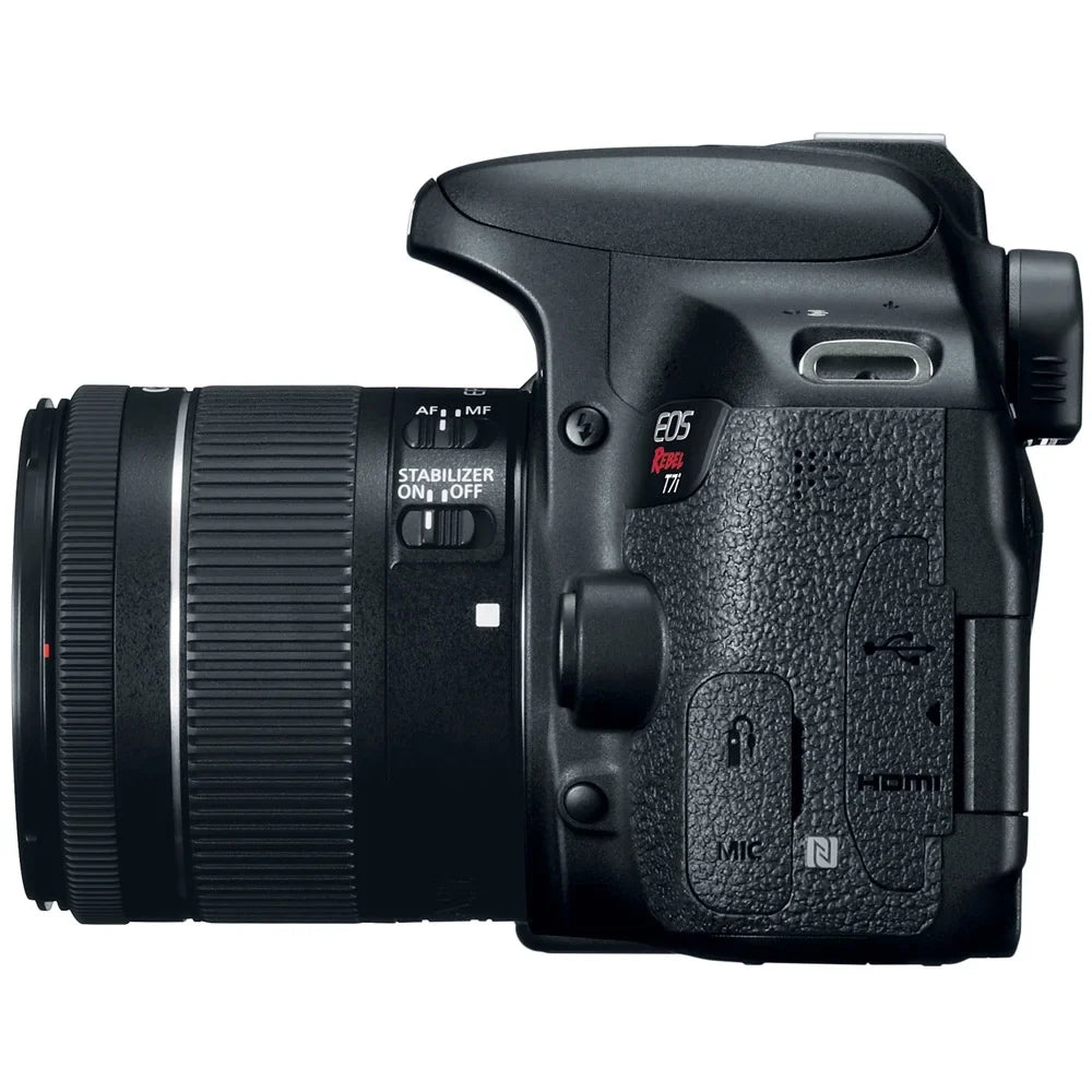Memory 18-55mm Flash Lens EOS T7i/800D Rebel Kit with Canon & Camera DSLR