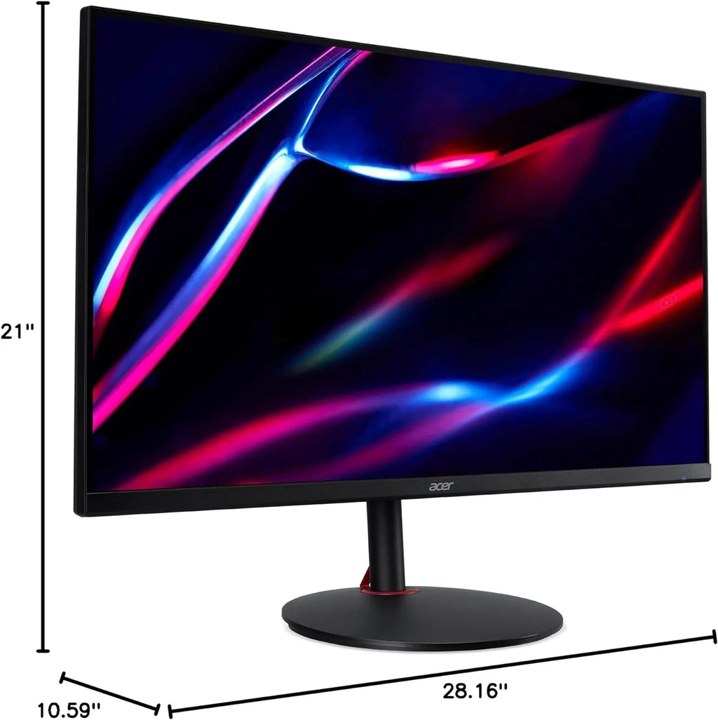 USB, Gaming Premium 144Hz FreeSync DCI-P3 HDMI 2.1x2, HDMI Acer HDR400 32” VESA UHD Delta 2.1 (3840x2160) 4K AMD 1ms DisplayPort, Nitro 90% VBMIIPHZX E<1 Speaker XV322QK Monitor