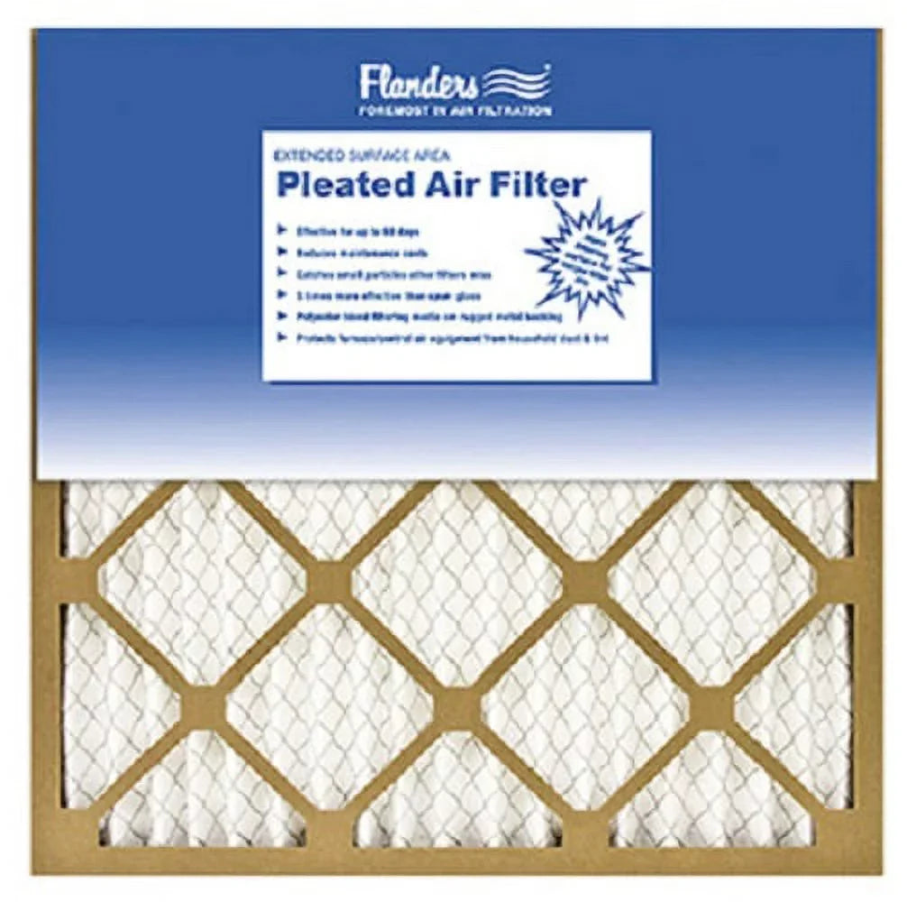'- 20" MERV of Furnace Pleated Case 81555.012020 6 x Disposable x Filter 12 Day Air Basic 20" 60 AAF/Flanders 1"