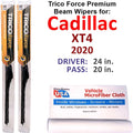 2020 Beam of Performance Cadillac Wipers 2) (Set XT4
