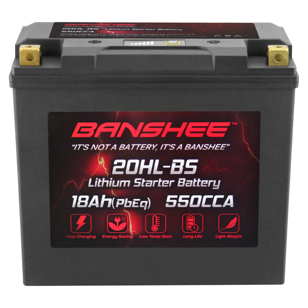 2004 WaveVenture Yamaha Banshee Motorsports Battery to Compatible YTX20L-BS LiFePO4 XL700A 2002 with XL700