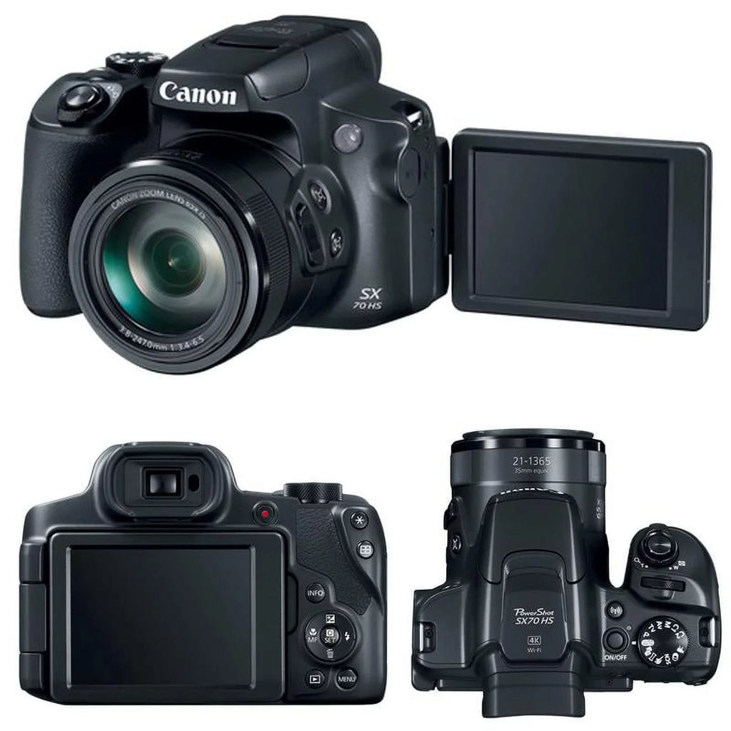Camera HS 3071C001 Premium SX70 Digital Bundle Powershot Canon