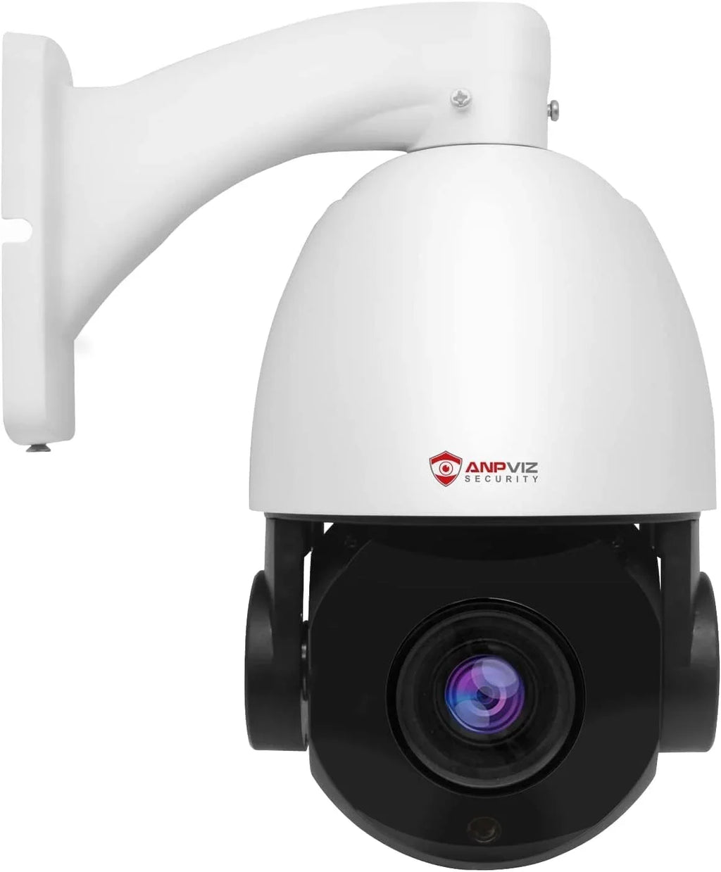 Detection, Pan PTZ with IP Mic/Audio, IP66 Vision, Zoom, Anpviz Security Optical Vehicle PTZ Person 360°/Tilt PoE 20X 5MP Indoor 90°, IR Waterproof IP Metal, Night exterior Camera Camera Surveillance