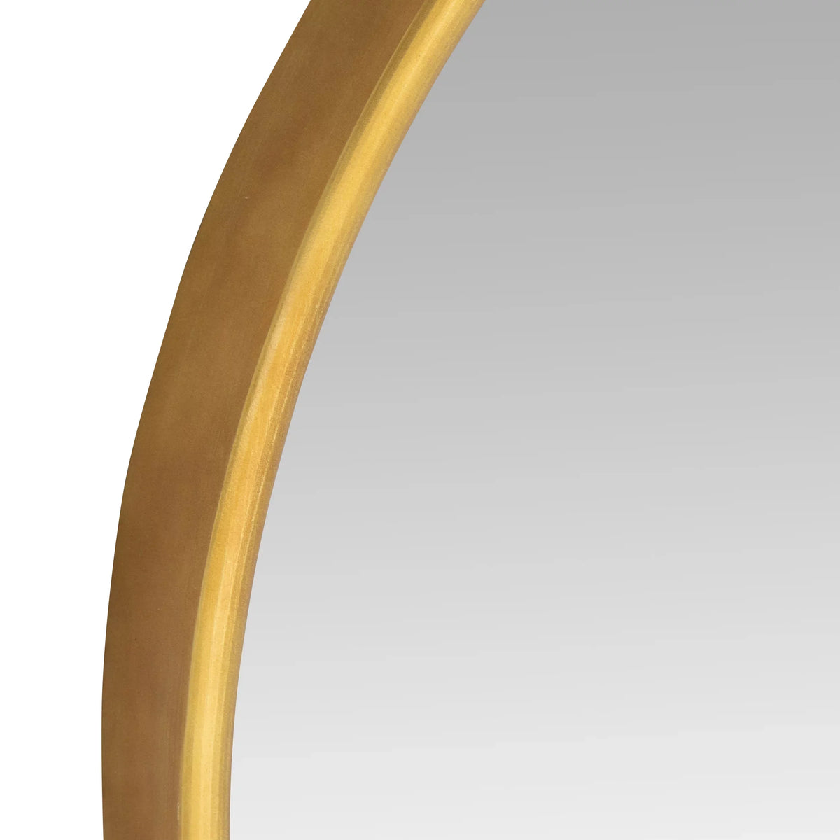 Metal Gold Glam Nadia Floor Modern Mirror Arch 70"x28"