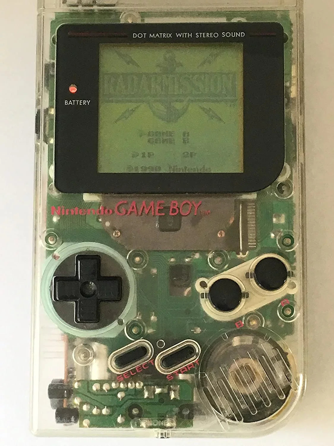 Play Original it Gameboy Console Loud Boy (Clear) Game