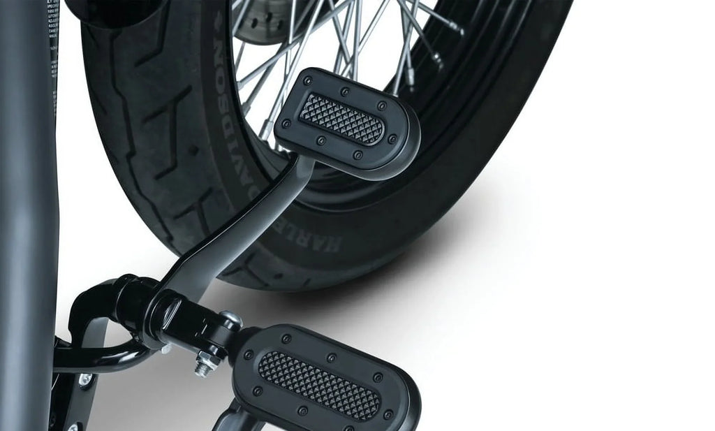Kuryakyn Black Pad (KUR7038) Industry Pedal Brake Heavy