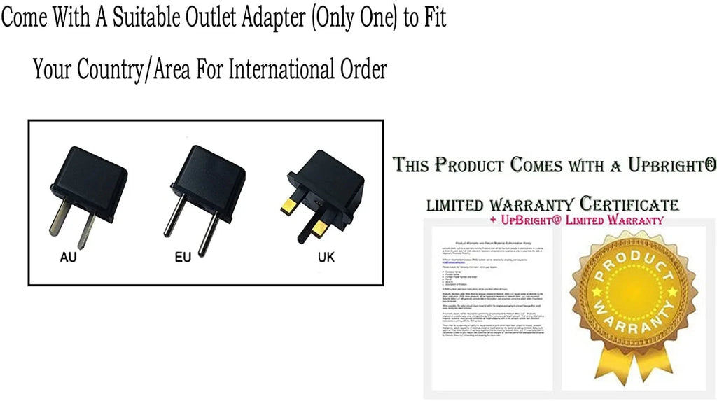 3.0ch Battery Cord UpBright Power Adapter HW-S50B/ZA Speaker Mains in One Dolby 5.1 Virutal:X HWS50B/ZA Compatible PSU AC/DC HWS50B / PS with HW-S50B DTS with All Supply Cable Charger Soundbar