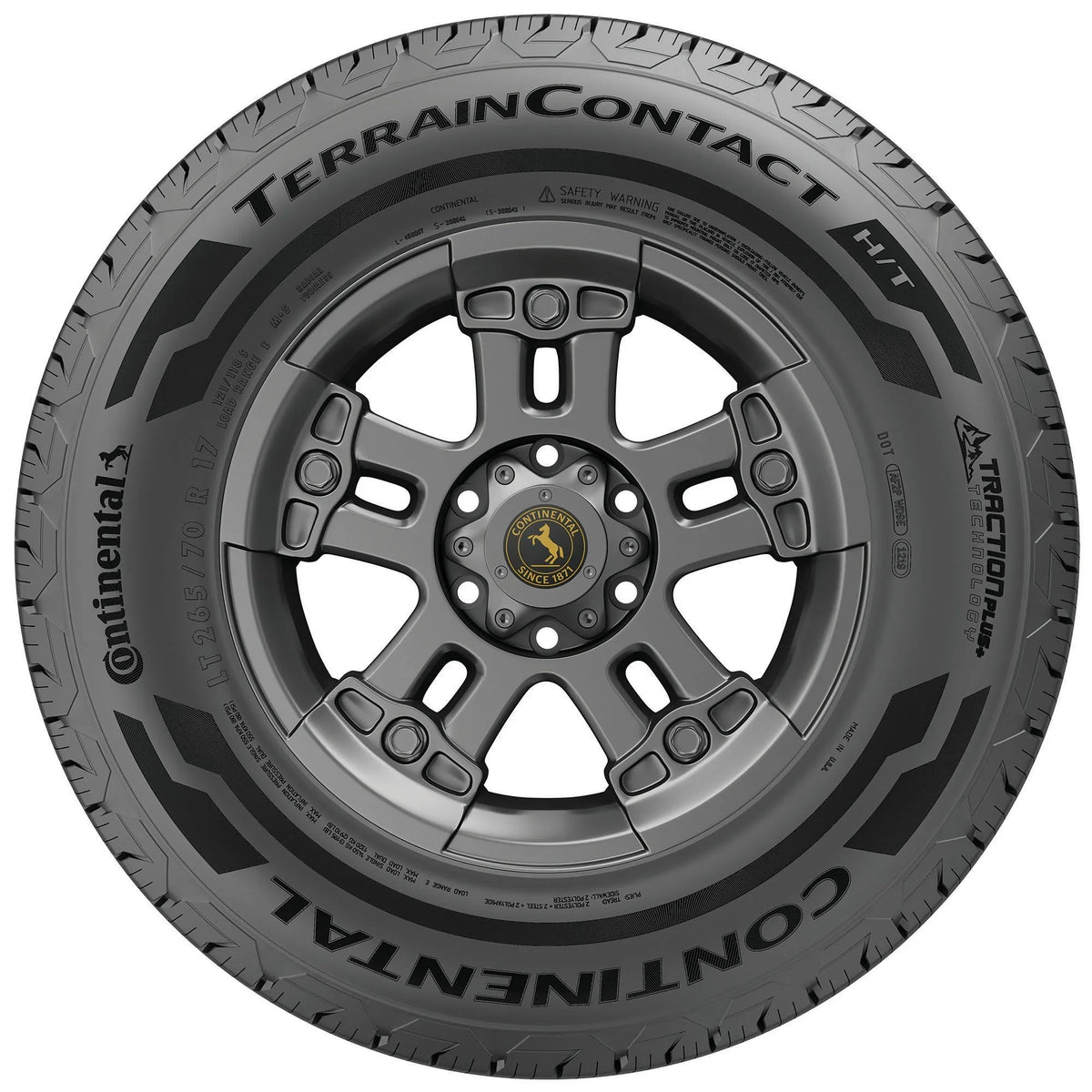 Season 112T Truck Continental TerrainContact Light H/T 255/70R17 Tire All
