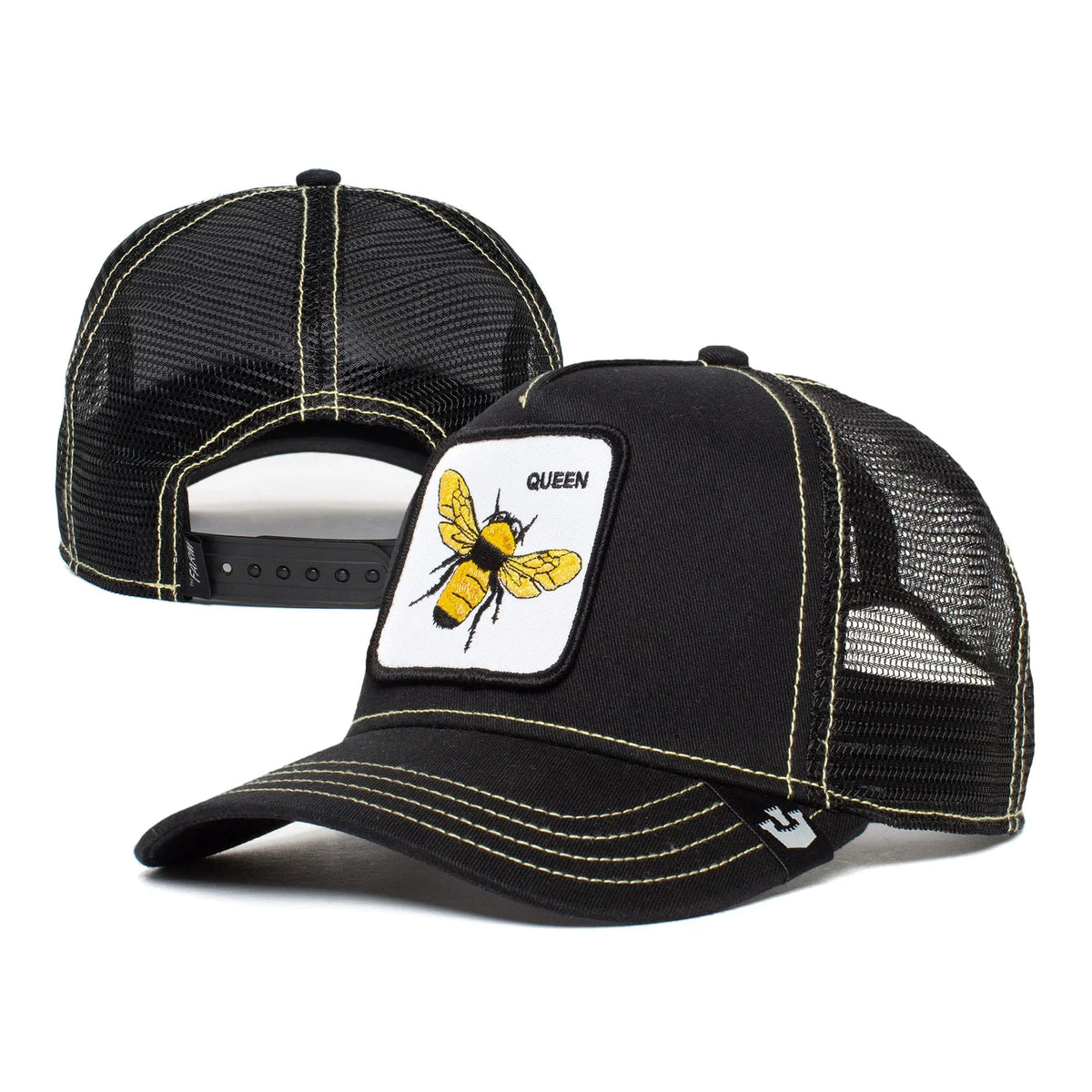 Black Farm (Queen Unisex Hat, Adjustable Bros. The dimension Original One Trucker Goorin Bee), Snapback