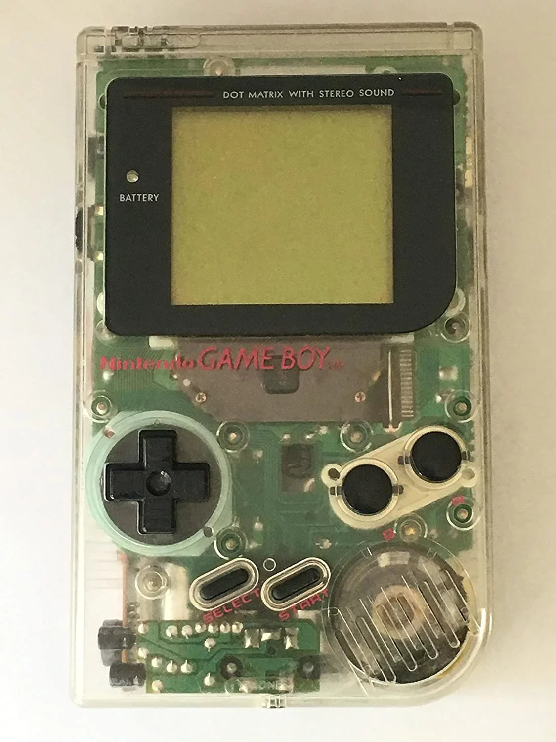 Play Original it Gameboy Console Loud Boy (Clear) Game