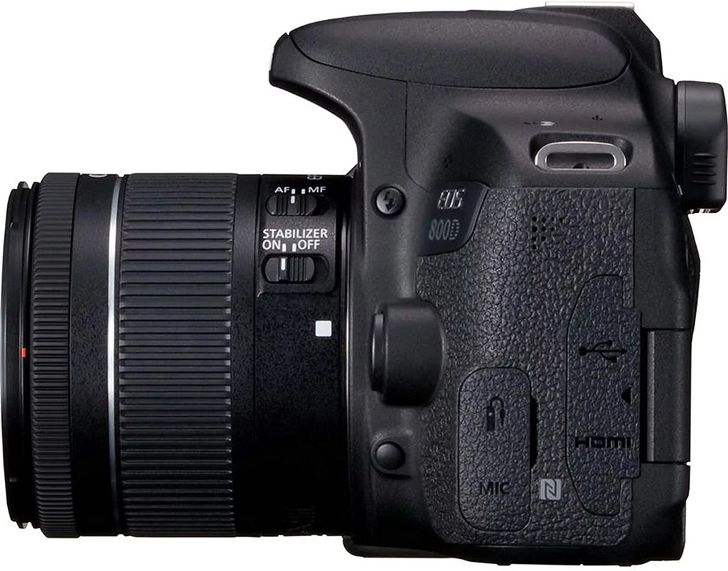 Bundle w/EF-S is Rebel F/4-5.6 Zoom Case T7i Tripod + Filters 800D 128GB Canon DSLR 36pc Lens STM Camera EOS Memory 18-55mm + + +