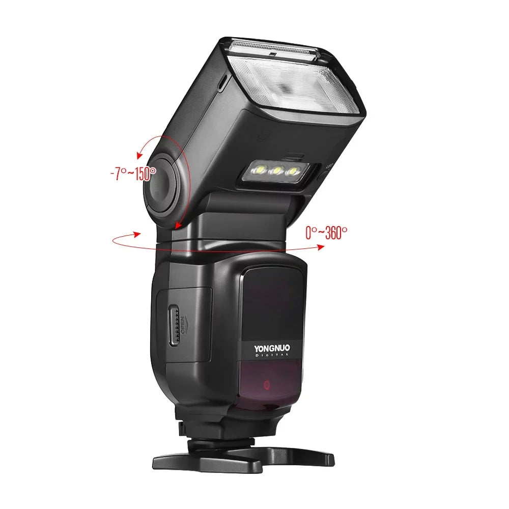 Built-in Ii Yn622n Camera Ttl 1/8000s Speedlite 1/8000s Flash,With 5600k Wireless Yn560 Dslr Speedlite Compatible Hss Cameras YONGNUO Speedlite Led Yn968n Yn622n Wireless Yn968n Optical Yn560 Master