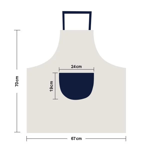 Apron Sports Linen Vitality Music Kitchen Pinafore Sounds BBQ Adjustable Pocket Bib Energy Cotton