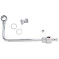 Steel Line with 3/8 8126 Kit Barb Chrome Fuel Edelbrock Fitting