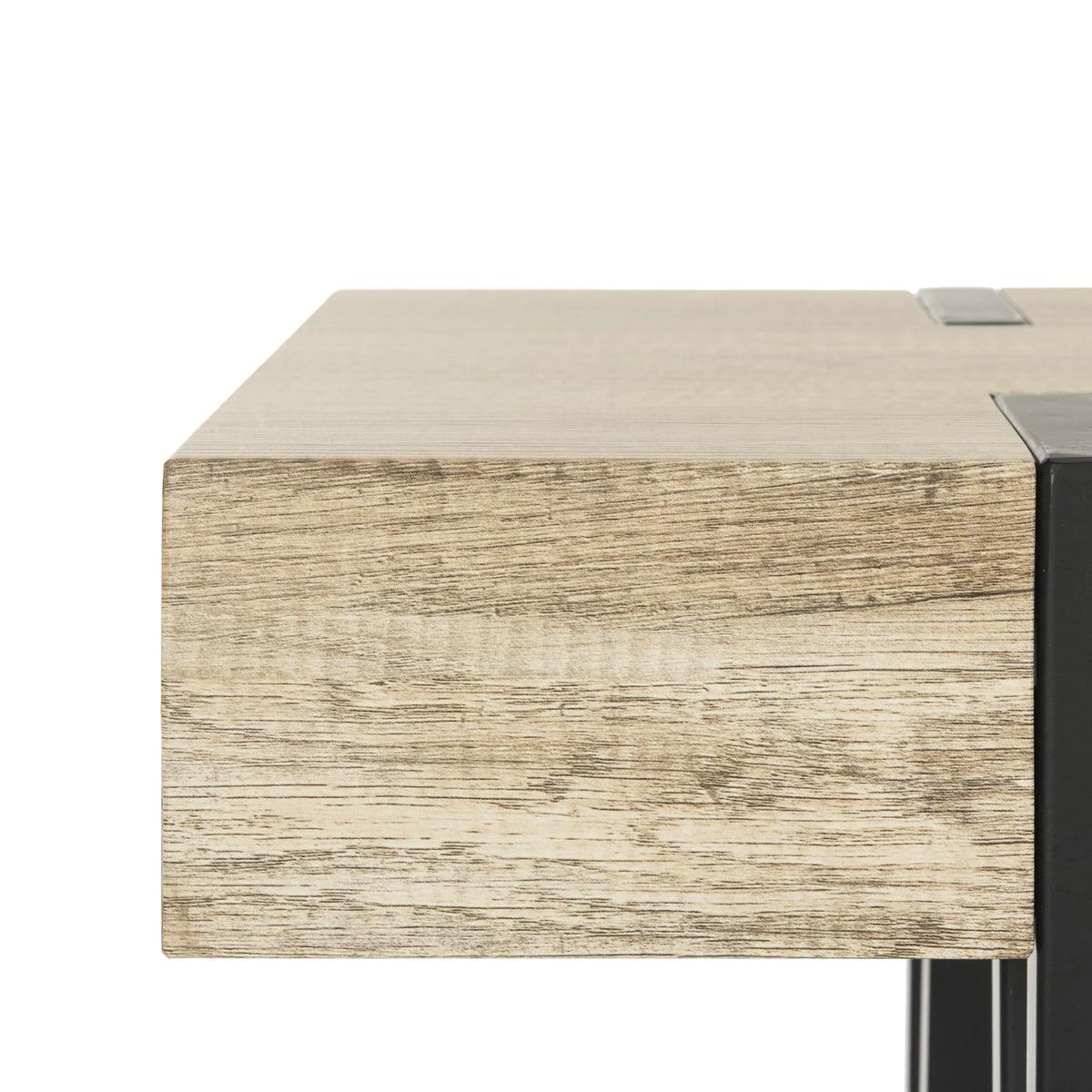 Alyssa Mid-Century Rectangular Top Table, SAFAVIEH Console Wood Brown