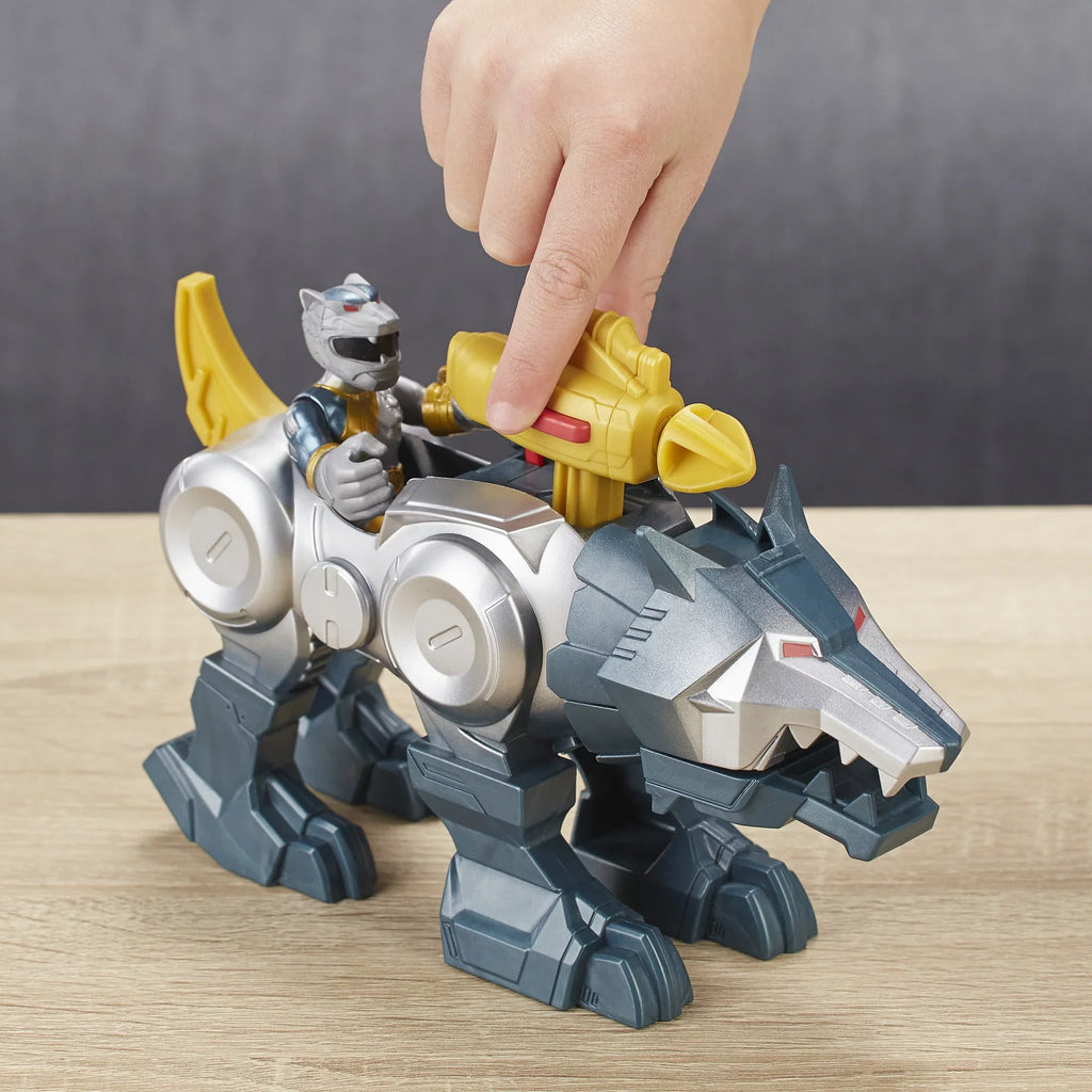 Zord Wolf Ranger 2-Pack Power Playskool Figures and Rangers Silver Heroes