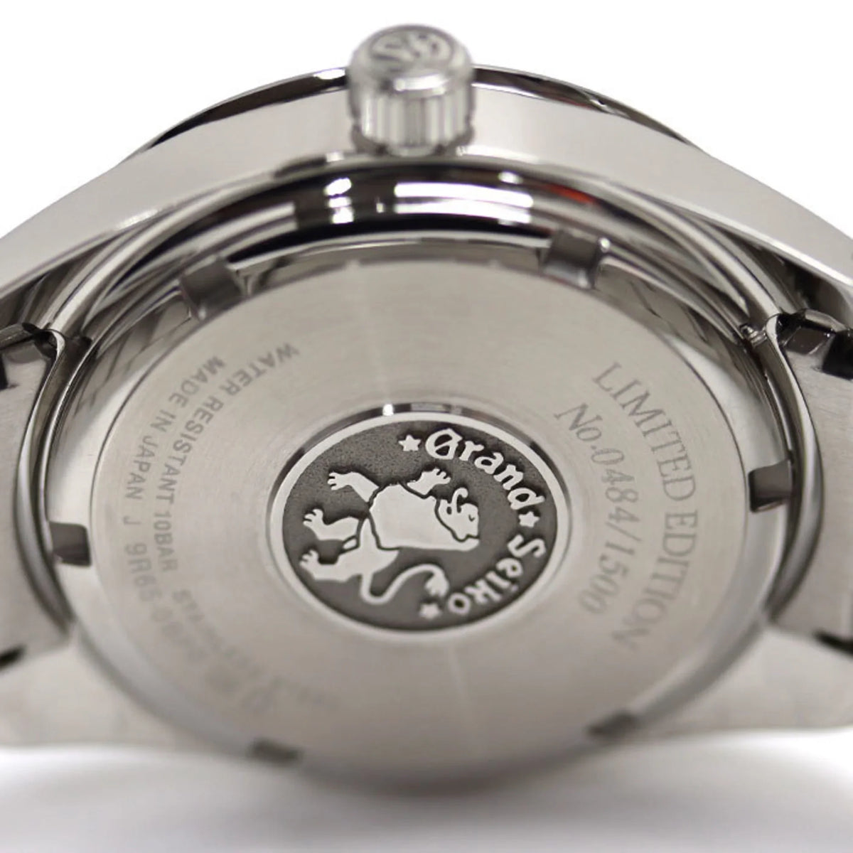 Edition 10th to Drive Seiko SBGA111/9R65-0BP0 Pre-Owned worldwide Men's Spring (Good) 1,500 Grand pieces Watch Automatic Anniversary Limited