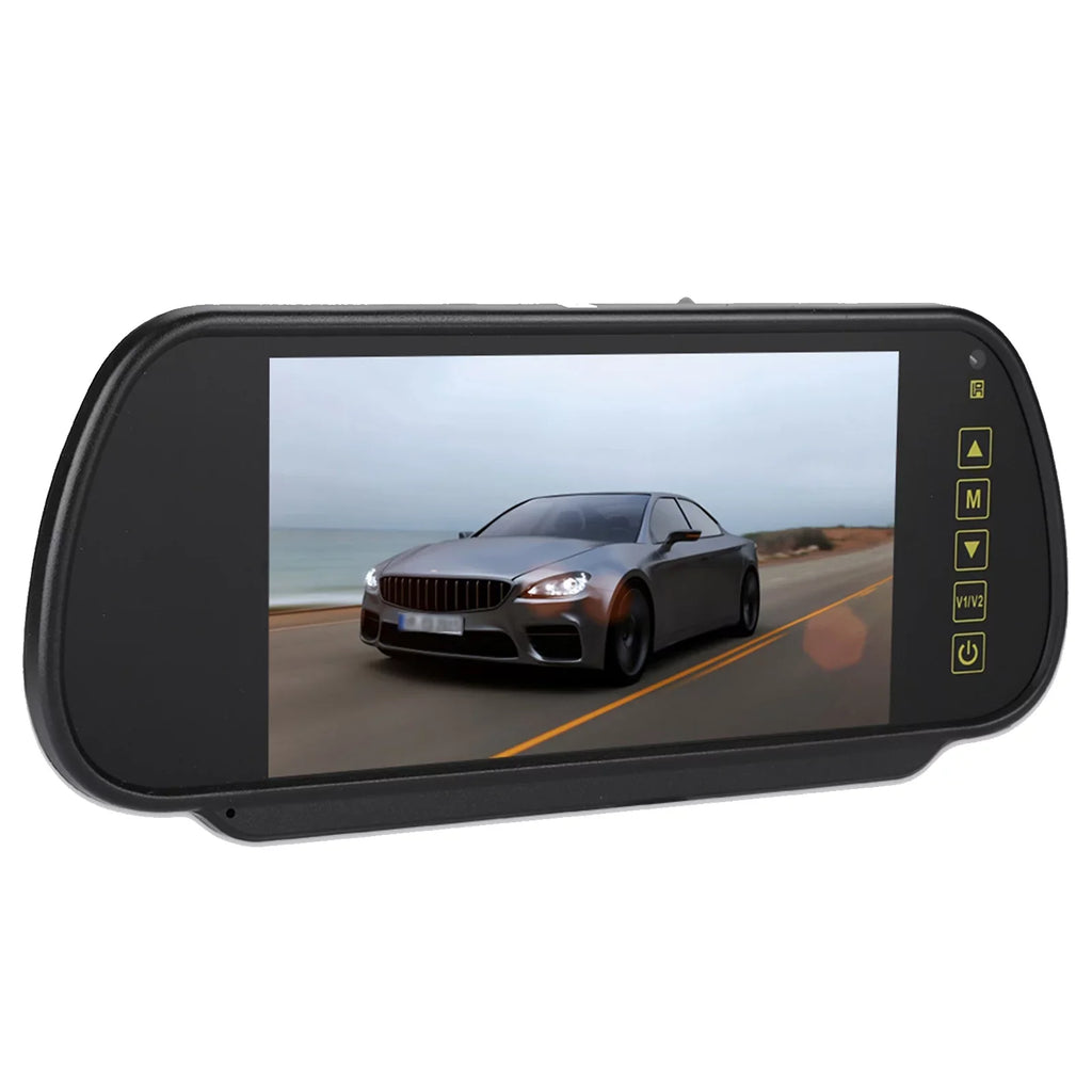 Auto Camera Mirror-7inch With Mirror Car Durlclth Bracket Rearview View Dimming Rearview Monitor LCD Rear