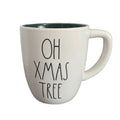XMAS Christmas TREE 18 Coffee Ceramic Oz OH Rae Cup Dunn Mug