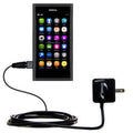 the High Wall Compact convenient, foldable N9 design - Uses a AC - Intelligent suitable Gomadic output power TipExcha with Nokia Home Charger for plug