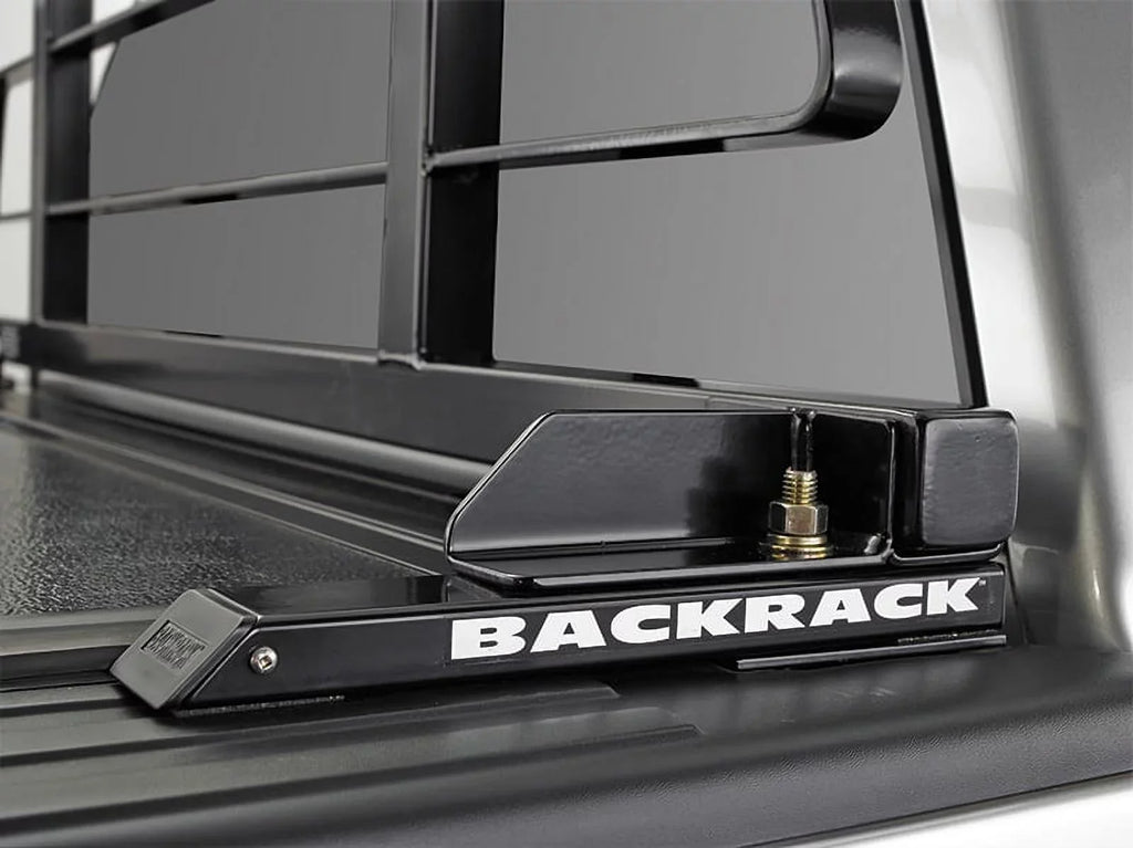 for RealTruck w/ | Ram | Hardware with 2002-2018 1500 Tonneau, No use 40117 Low-Profile Ram BACKRACK Kit 2500/3500; 2002-2024 Compatible Black, | Drill by