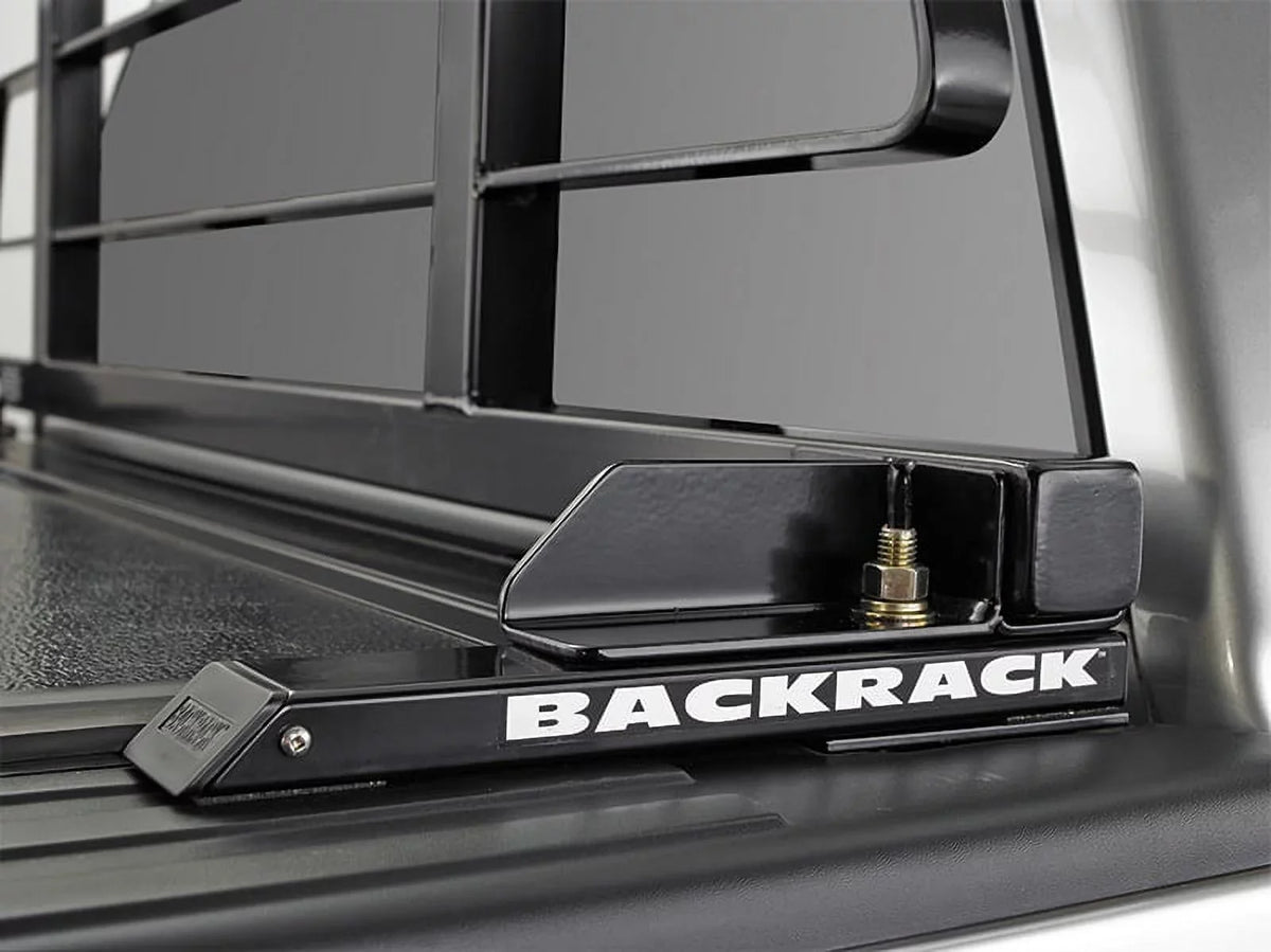 for RealTruck w/ | Ram | Hardware with 2002-2018 1500 Tonneau, No use 40117 Low-Profile Ram BACKRACK Kit 2500/3500; 2002-2024 Compatible Black, | Drill by