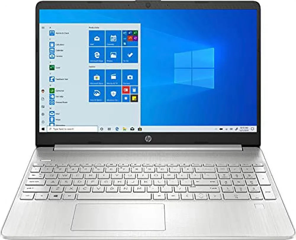 Laptop SSD 10 USB Intel Webcam Fingerprint 32GB i5-1135G7 RAM Silver C Intel NVMe HDMI Touchscreen 256GB DDR4 Windows USB Xe Graphics Home Gen 15.6" HP Drive PC 12GB 3.0 Iris HD 11th 4-Core 2022 w/RE