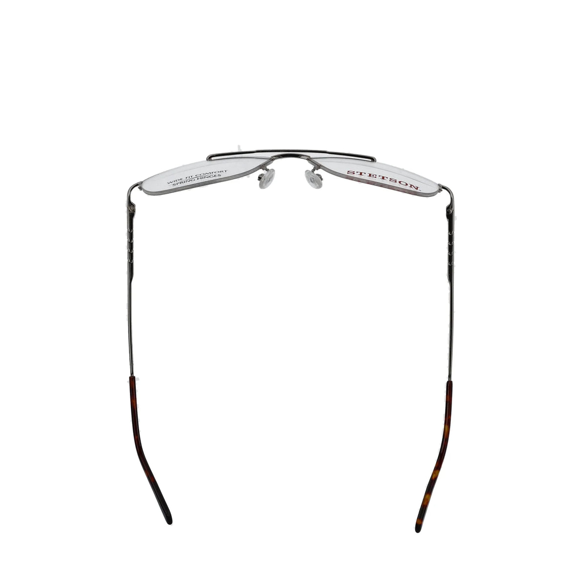 XL31, Gold, Square Men's 59-18-150, ST Eyeglasses, with Case Stetson