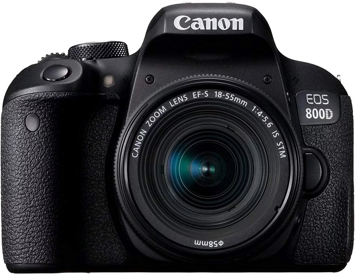 Bundle w/EF-S is Rebel F/4-5.6 Zoom Case T7i Tripod + Filters 800D 128GB Canon DSLR 36pc Lens STM Camera EOS Memory 18-55mm + + +