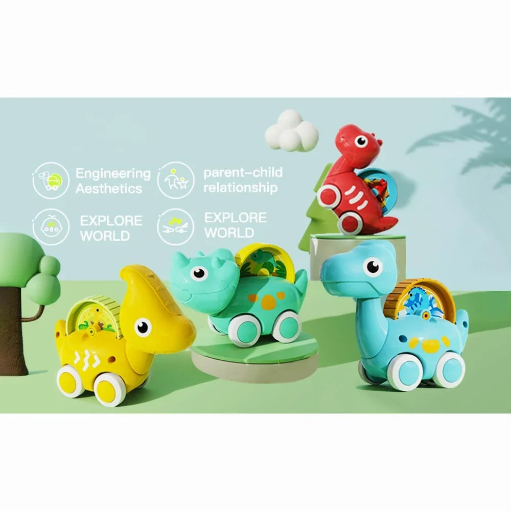 Toddler Bag Years 4 Toys Toy 1-5 Boys Gifts Car Girls, for with Birthday Cars, Christmas Pack Packaging Dino Dinosaur and Old Kids Toys for