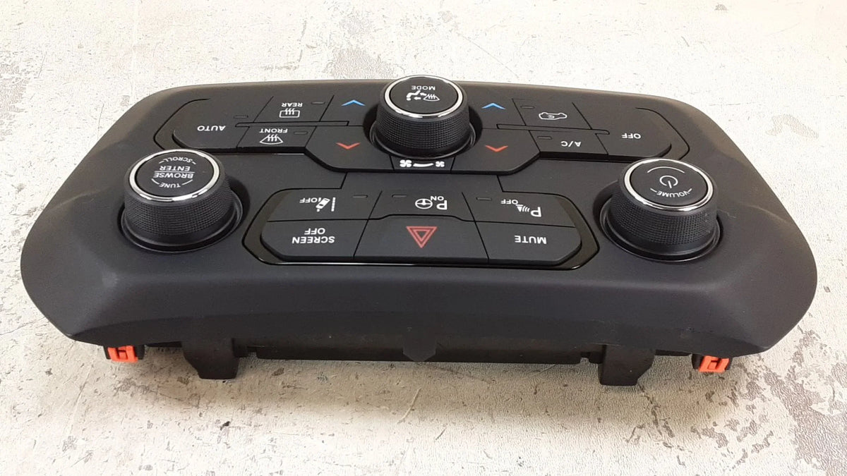 Control Temperature OEM Climate Renegade Jeep LKQ Panel (Good) Audio Radio 2022 2021 Pre-Owned