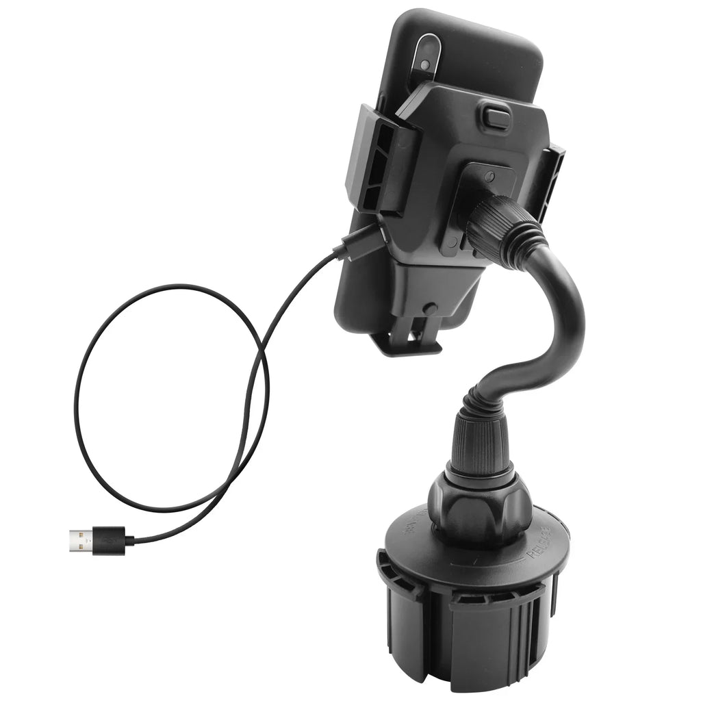 iPhone Mount 14 X Galaxy Plus, Charger S23 mini Pro 5G, S22 with for Wireless Max Note Qi Macally SE 13 Wide Tablets Ultra Holder 8 10.5" Plus Cup Car Smartphone