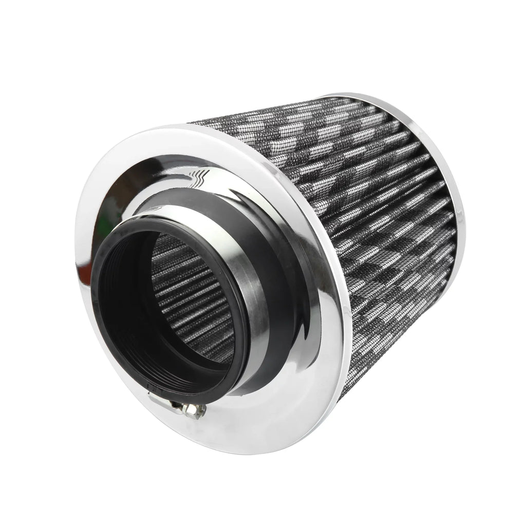 2.7" on Cold Pattern Washable Filter Air 70mm Replacement Ring Clamp Intake Fiber Reducer Inlet Cone Carbon 1pcs Air Dry