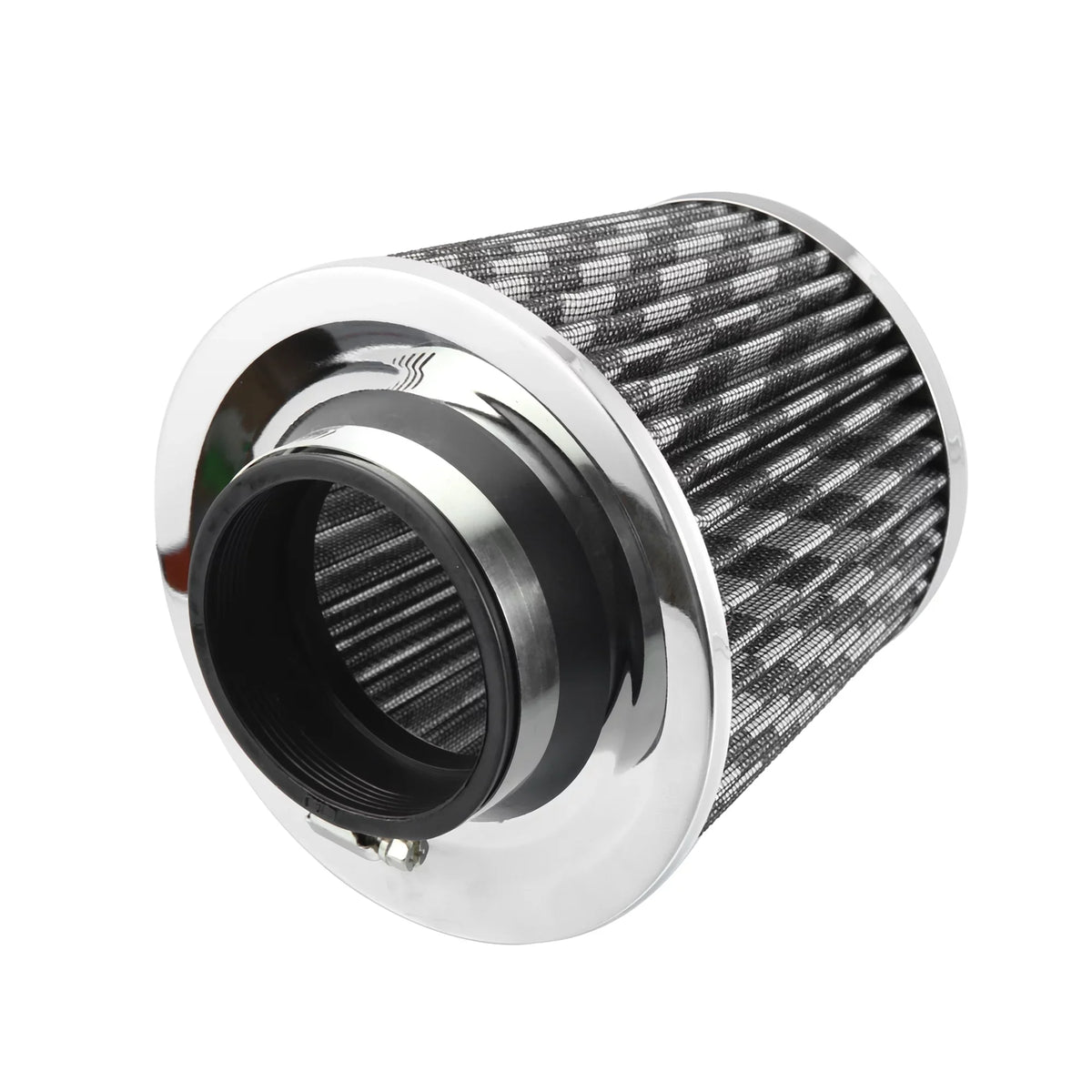 2.7" on Cold Pattern Washable Filter Air 70mm Replacement Ring Clamp Intake Fiber Reducer Inlet Cone Carbon 1pcs Air Dry