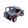 Tonneau Black Rampage 721015 Wrangler Denim YJ, Cover RealTruck For Jeep 1992-1995 by
