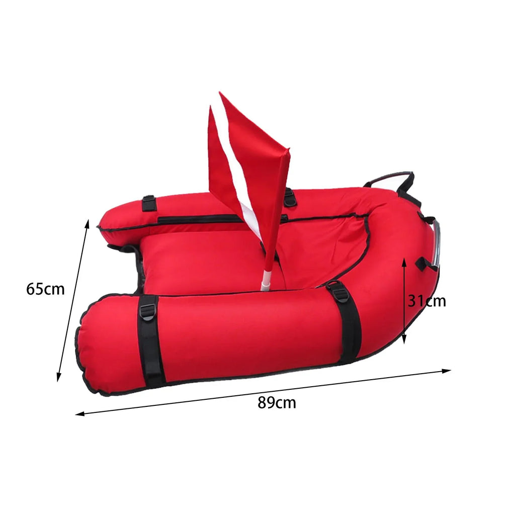BAOSITY diving Inflatable Float Flag Dive Portable for Diving Buoy Diving Dive Snorkeling Buoy Underwater Scuba Float Safe Sports