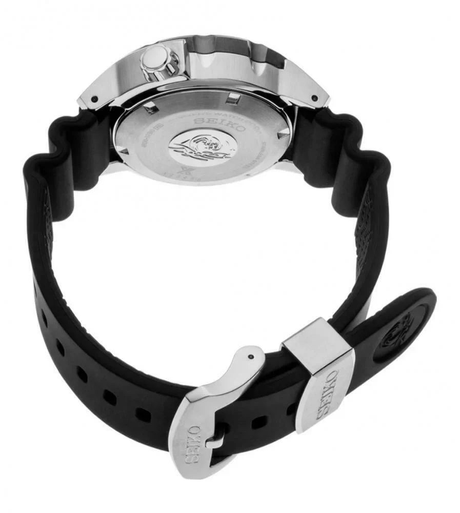 Black 42.5mm SRPD27 Automatic Prospex Men's Watch Rubber Dial Date Day Seiko