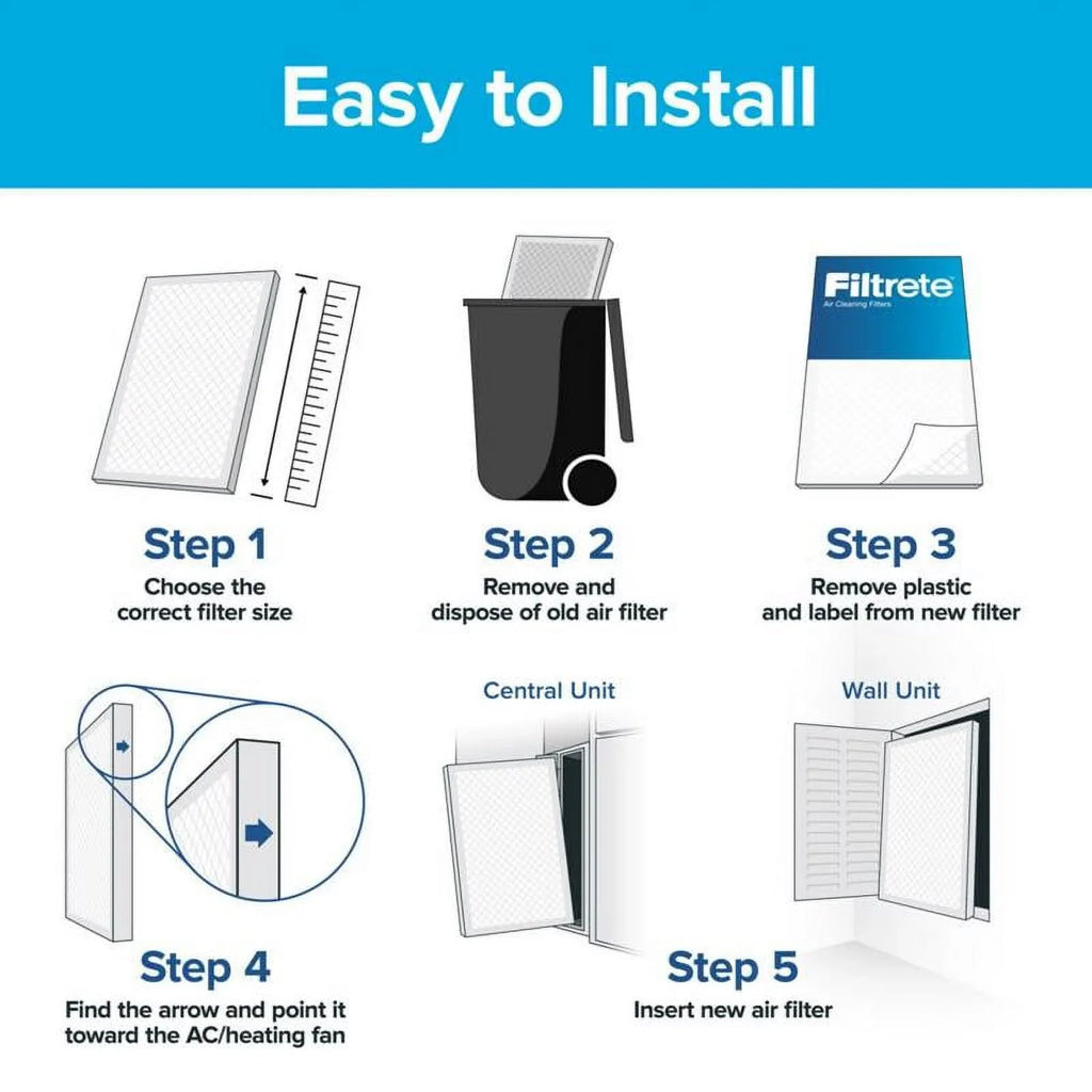12 W pk Filtrete D Filter X in. H 24 X Air in. 3M 7 1 in. 1 MERV Pleated