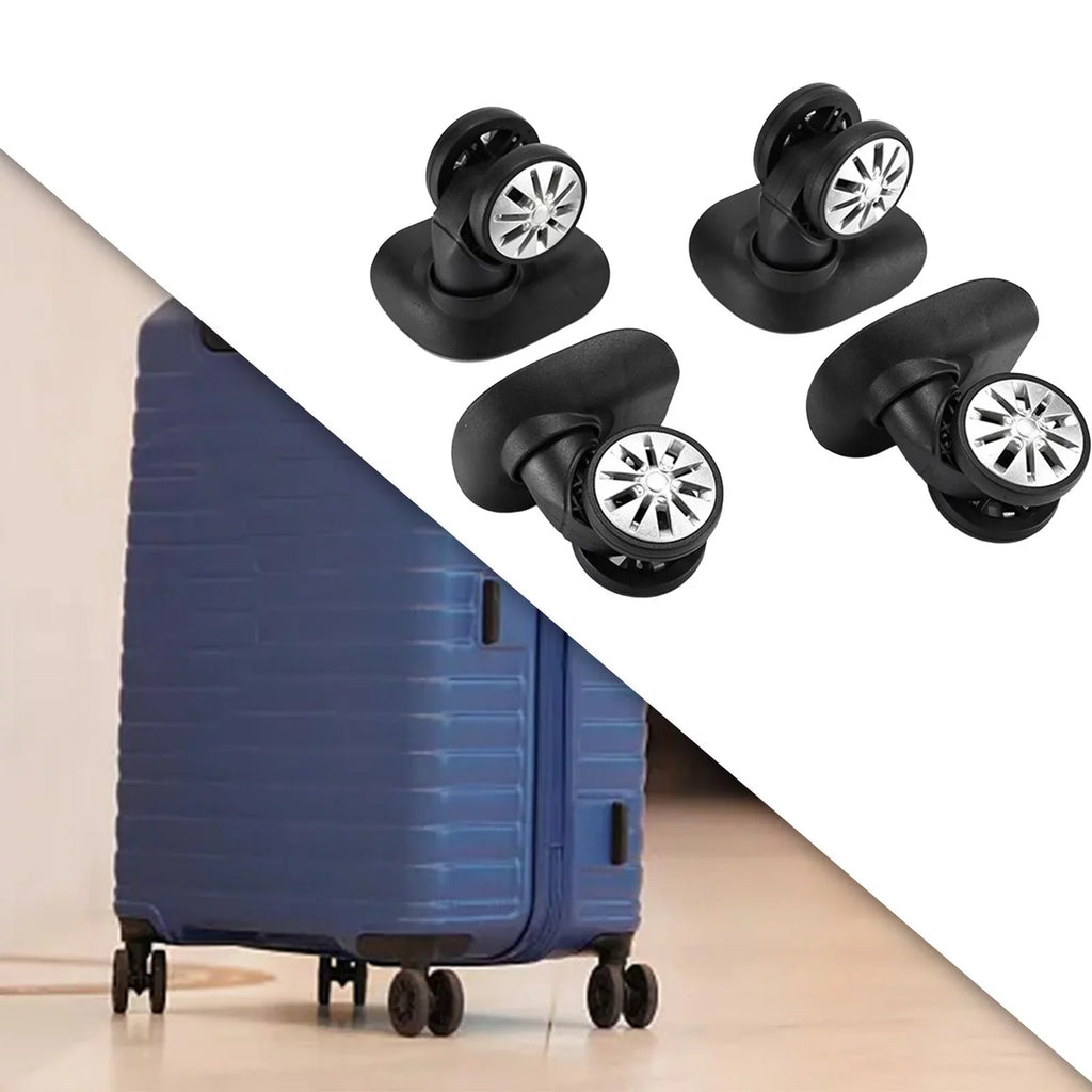 Luggage Wheels for Wheels Caster Case Suitcase Replacement 4Pcs Bag Trolley