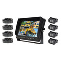 Backup Rearview 10 Inch Cameras Pyle with Video Monitor Weatherproof System & 4