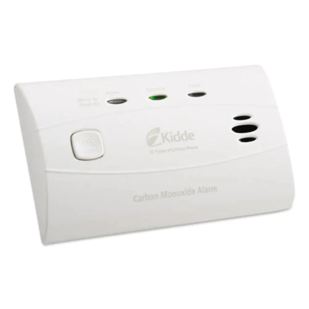 Monoxide 2.75"H Lithium Battery Kidde 1.5"D 4.5"W Alarm, Sealed Battery, Carbon x x