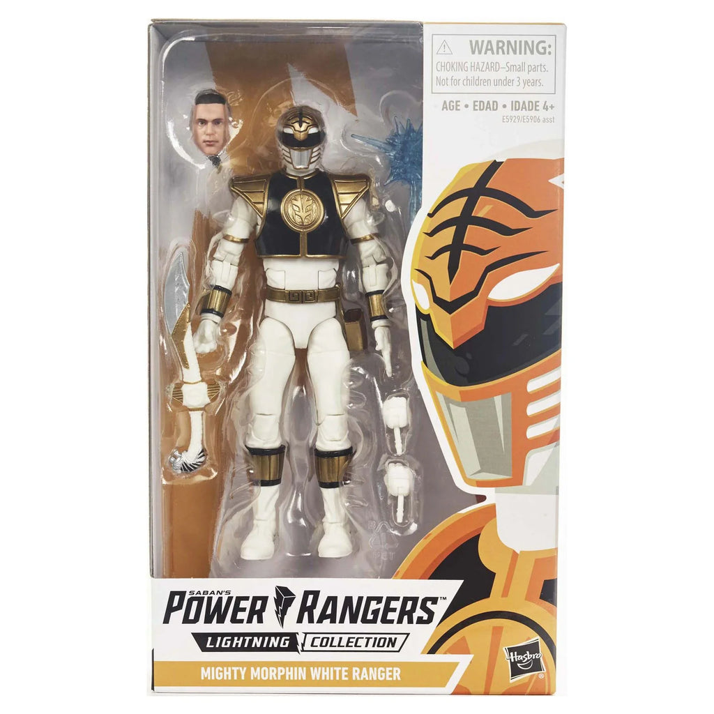 6-inch Lightning Power Mighty Ranger Morphin White Figure Collection Rangers