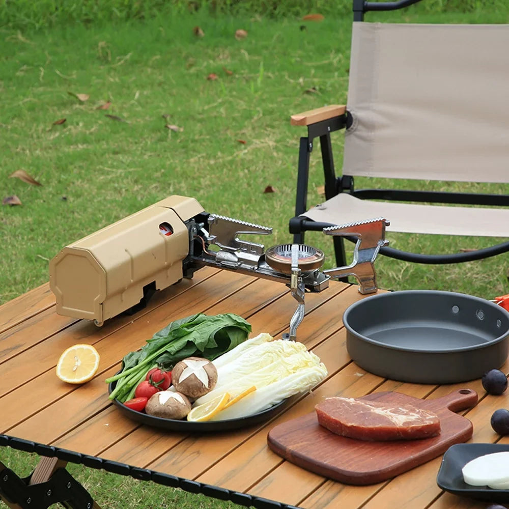 Camp and Carrying Burners for on - Stoves 2600W Bag Compact with Cooking Gases Nebublu Go Powerful Stove