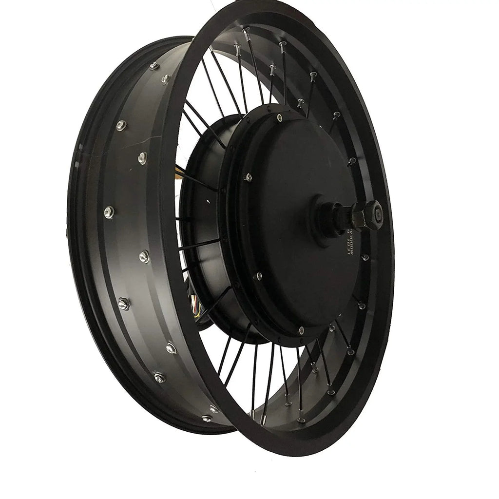 Fat Speed 190mm Color width with Bike System,Single Speed Display Max Dropout 100KM/H 80mm Freewheel Kit Electric Controller,TFT wheelrim Sabvoton 20*4.0inch Conversion