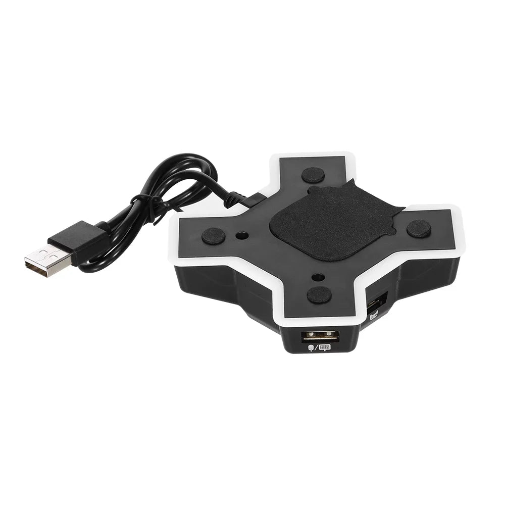 for USB and KX Adapter Andoer Keyboard Black Switch/Xbox Gaming Replacement One/ / N and Mobile PS3 Converter Mouse Plug Play