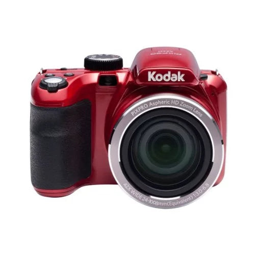 32GB and AZ425 with PIXPRO Card Zoom Astro (Red) Battery Camera Kodak